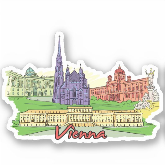 Sticker vienne (Devant)