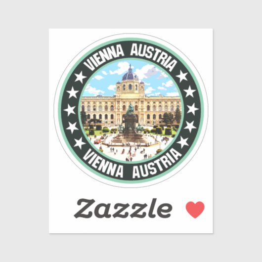 Sticker Vienne (Feuille)