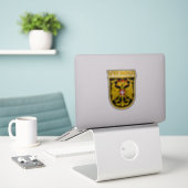 Sticker Vienne/Vienne (Ordinateur portable sur le bureau)