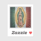 Sticker Vierge de Guadalupe - Mexique (Feuille)