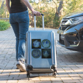 STICKER VIERGE, ENFANT ET ANGELS, NATIVITÉ NOËL ROND (Valise Insitu)