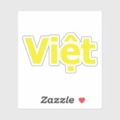 Sticker Viêt (Feuille)