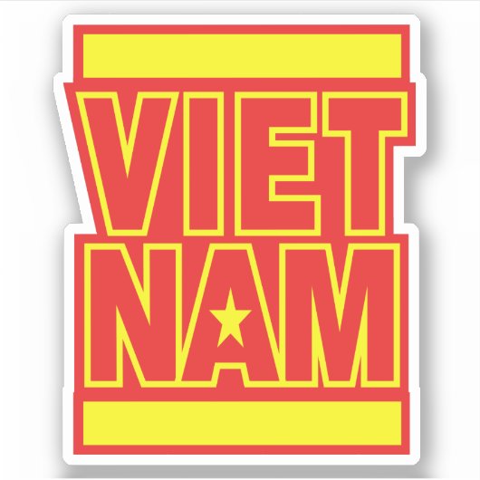 STICKER VIETNAM (Devant)