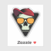 Sticker vieux punks ne meurent jamais (Feuille)