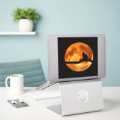 Sticker Vignette (Ordinateur portable sur le bureau)