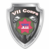 Sticker VII Ancien combattant du CORPS (Devant)