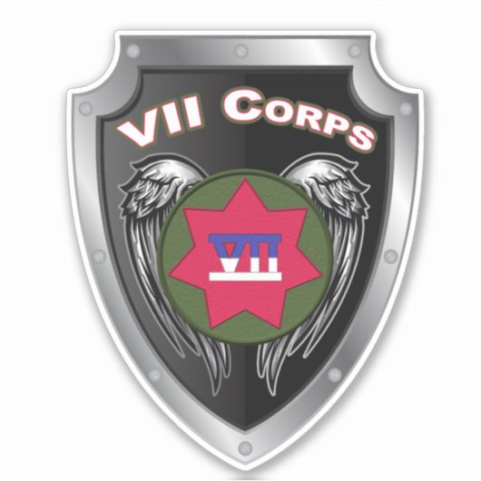 Sticker VII Ancien combattant du CORPS (Devant)
