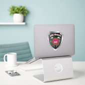 Sticker VII Ancien combattant du CORPS (Ordinateur portable sur le bureau)