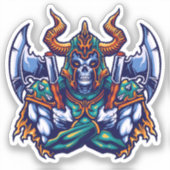 Sticker Viking Berserker (Recto)