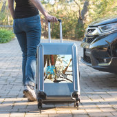 Sticker Viking Cat Blue Dragon (Valise Insitu)