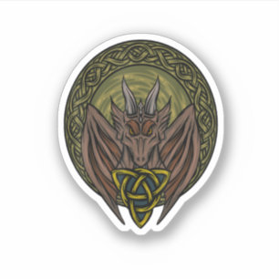 Sticker Viking Dungeon Norvégien Dragon Lover Celtic Drago