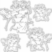 Sticker Viking Mermaid Warrior Thunder_Cove (Devant)