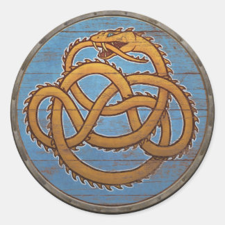 Sticker Viking Shield - Jörmungandr