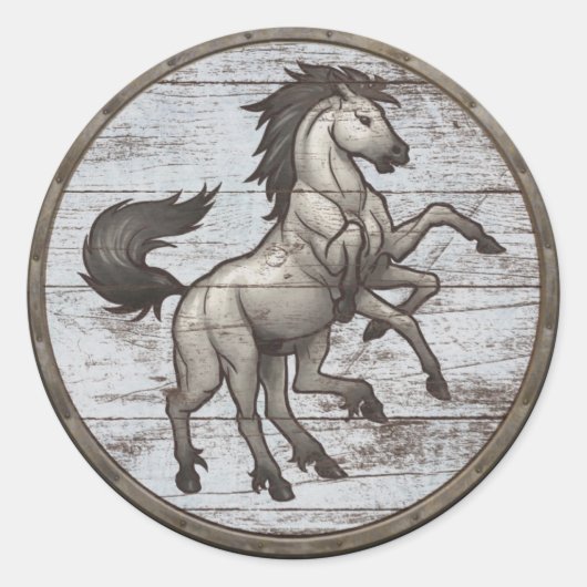 Sticker Viking Shield - Sleipnir (Devant)