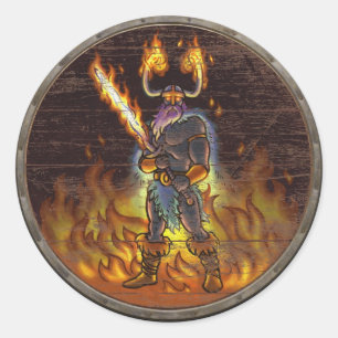 Sticker Viking Shield - Surveillant
