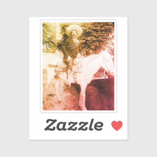 Sticker Villa Pancho (Feuille)