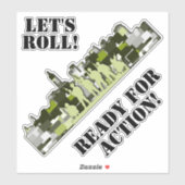 Sticker Ville de Camo Urbain (Feuille)