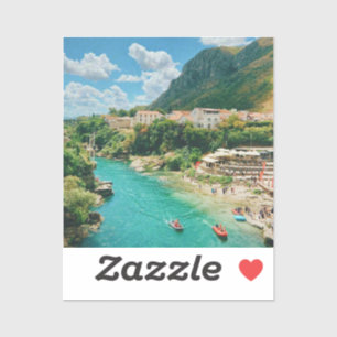 Sticker Ville de Mostar - Bosnie-Herzégovine