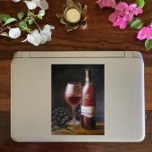 Sticker Vin rouge