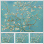 Sticker Vincent Van Gogh, Almond Blossom, Amandelbloesem (Devant)