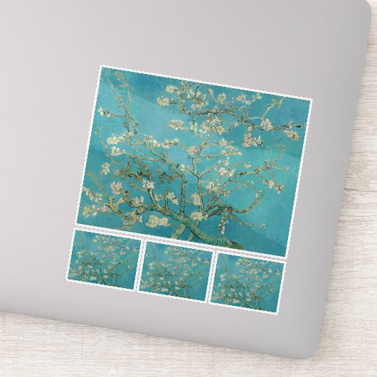 Sticker Vincent Van Gogh, Almond Blossom, Amandelbloesem (Détail)