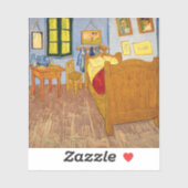 Sticker Vincent van Gogh - Chambre de Vincent à Arles (Feuille)