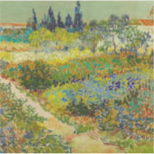 Sticker Vincent Van Gogh Garden (Devant)