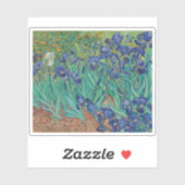 Sticker Vincent van Gogh - Irises (Feuille)