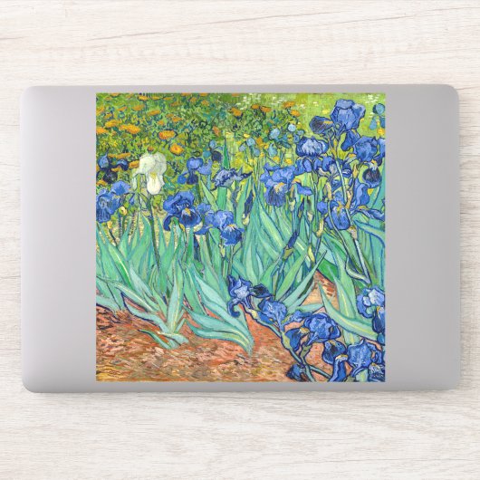 Sticker Vincent Van Gogh - Irises (Ordinateur)