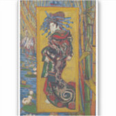 Sticker Vincent Van Gogh - Les Courtesans (Devant)