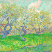 Sticker Vincent van Gogh Orchard à Blossom (Devant)