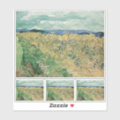 Sticker Vincent Van Gogh, Wheatfield Avec Cornflowers (Feuille)
