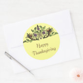 Sticker Vintage Cornucopia bon thanksgiving (Enveloppe)