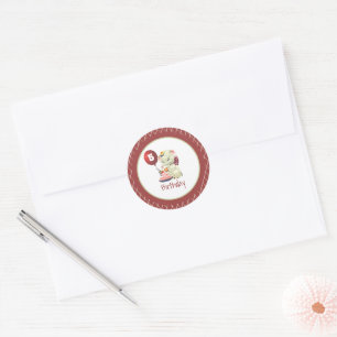 Sticker vintage Elephant Anniversaire Classic