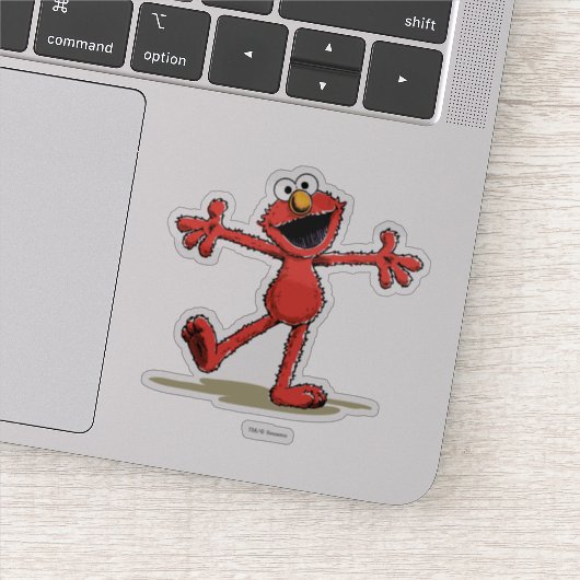 Sticker Vintage Elmo (Détail)