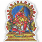 Sticker Vintage Ganesh (Devant)