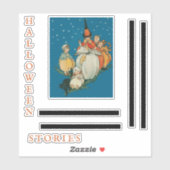 Sticker Vintage Halloween (Feuille)