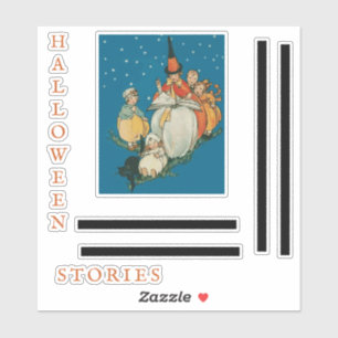Sticker Vintage Halloween
