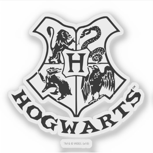 Sticker Vintage HOGWARTS™ (Devant)