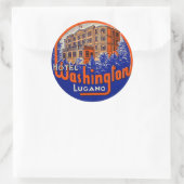 Sticker vintage Hotel & Travel (Sac)