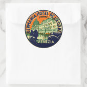 Sticker vintage Hotel & Travel (Sac)