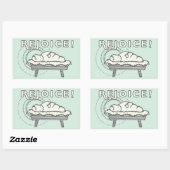 Sticker vintage Manger (Feuille)