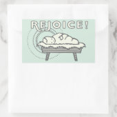 Sticker vintage Manger (Sac)