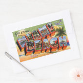 Sticker vintage Miami Beach (Enveloppe)