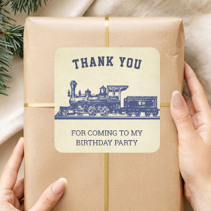 Sticker vintage pour la partie Anniversaire de enf