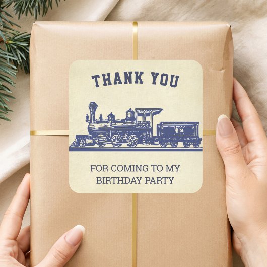 Sticker vintage pour la partie Anniversaire de enf