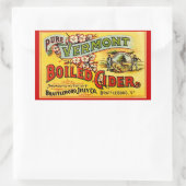 Sticker Vintage Pure Vermont Boiled Cider Old Labl (Sac)