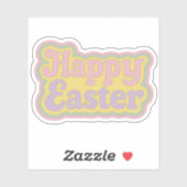 Sticker Vintage/retro 1970s Easter  (Feuille)
