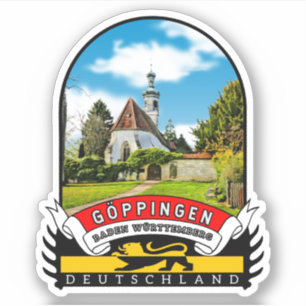 Sticker Vintage souvenir d'Allemagne