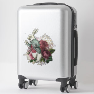 Sticker Vintage Wonderland Rabbit Collage Vinyl